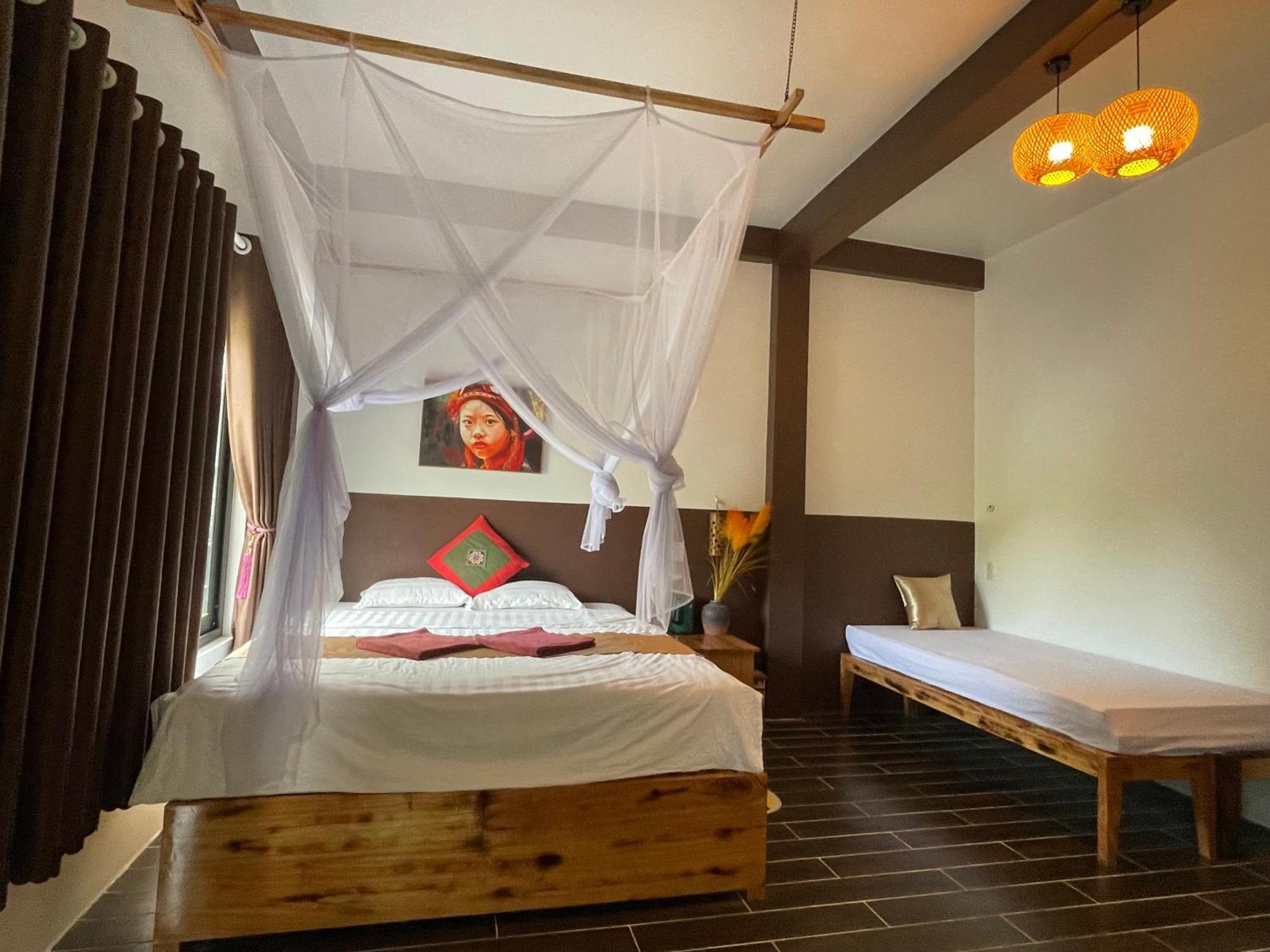 Vu Linh Palm House Homestay - Bungalow Yen Bai Zewnętrze zdjęcie