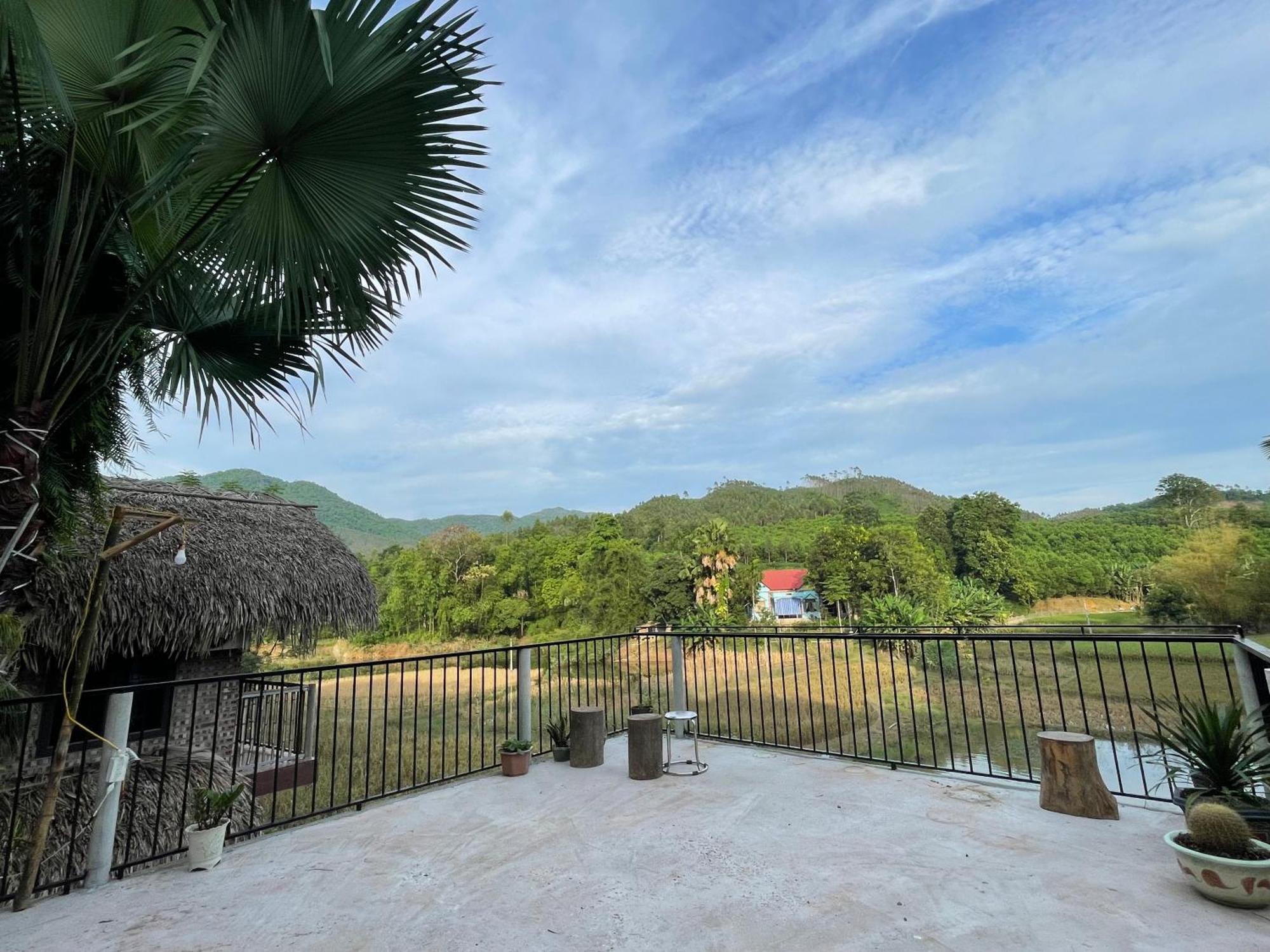 Vu Linh Palm House Homestay - Bungalow Yen Bai Zewnętrze zdjęcie