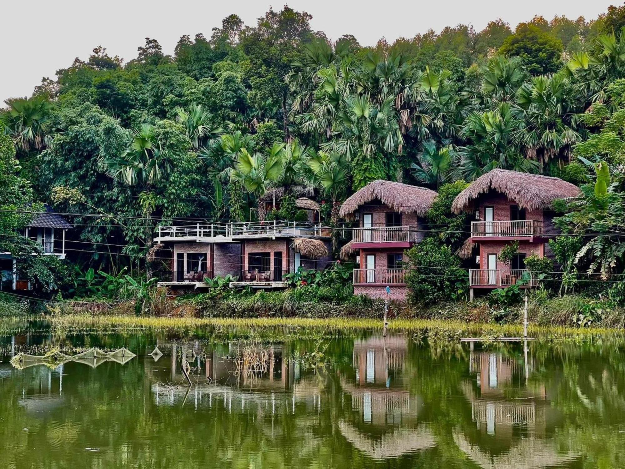 Vu Linh Palm House Homestay - Bungalow Yen Bai Zewnętrze zdjęcie