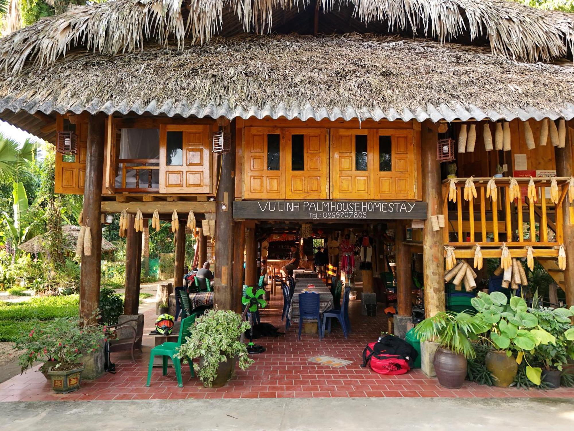 Vu Linh Palm House Homestay - Bungalow Yen Bai Zewnętrze zdjęcie
