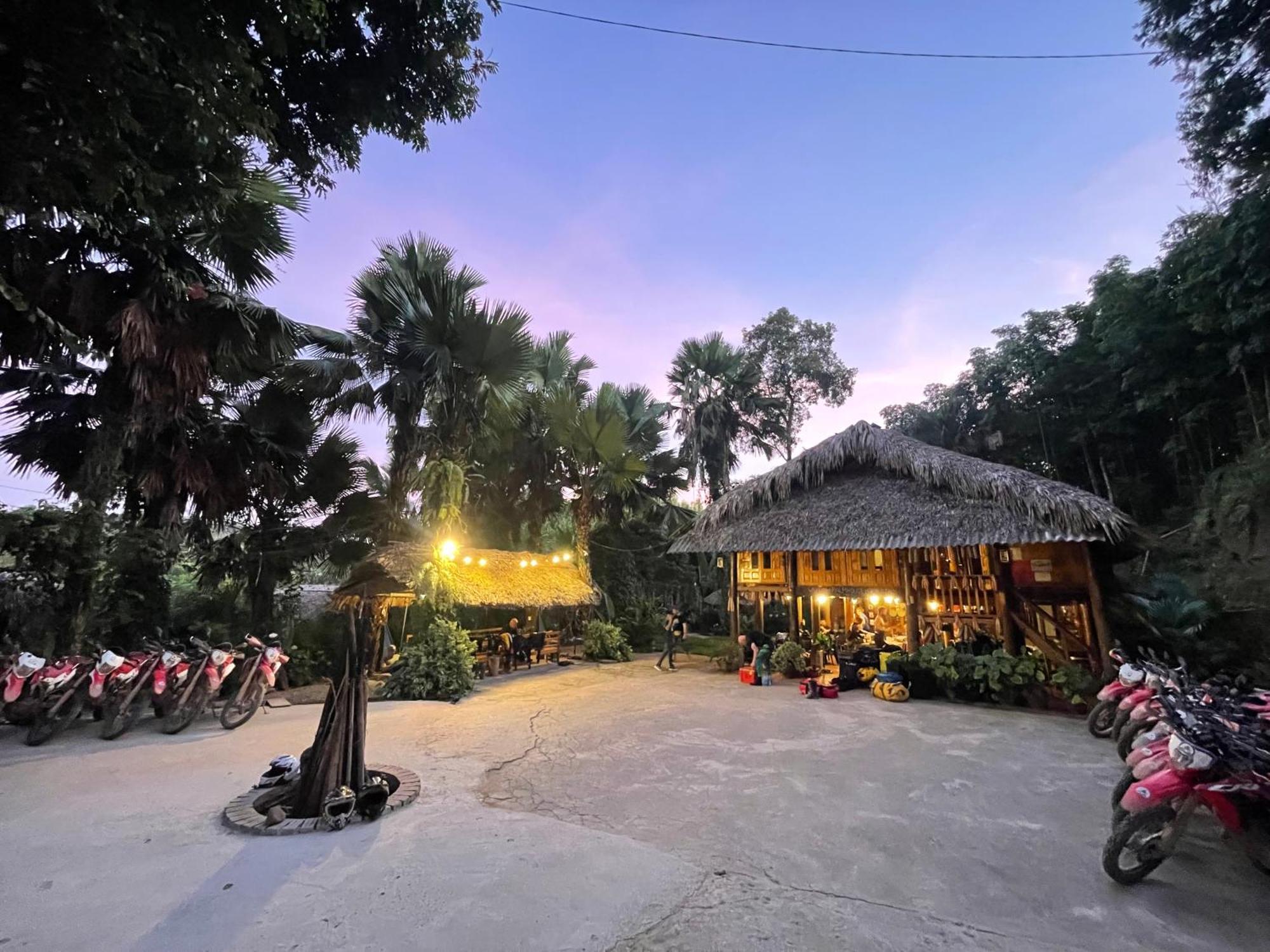 Vu Linh Palm House Homestay - Bungalow Yen Bai Zewnętrze zdjęcie