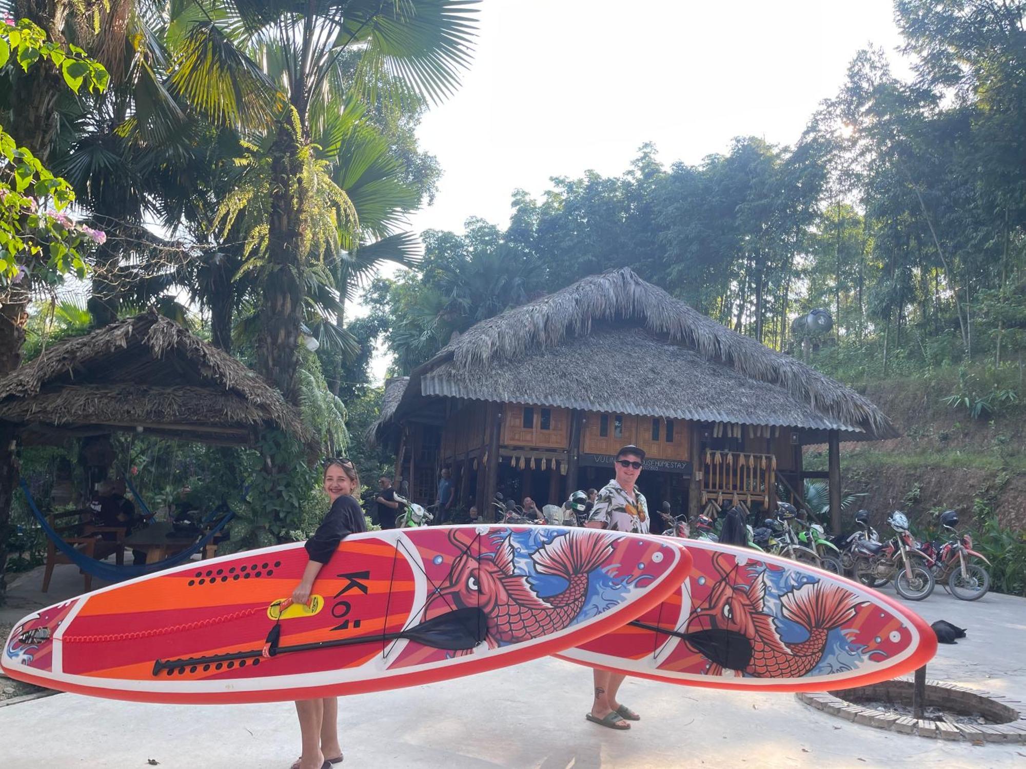 Vu Linh Palm House Homestay - Bungalow Yen Bai Zewnętrze zdjęcie