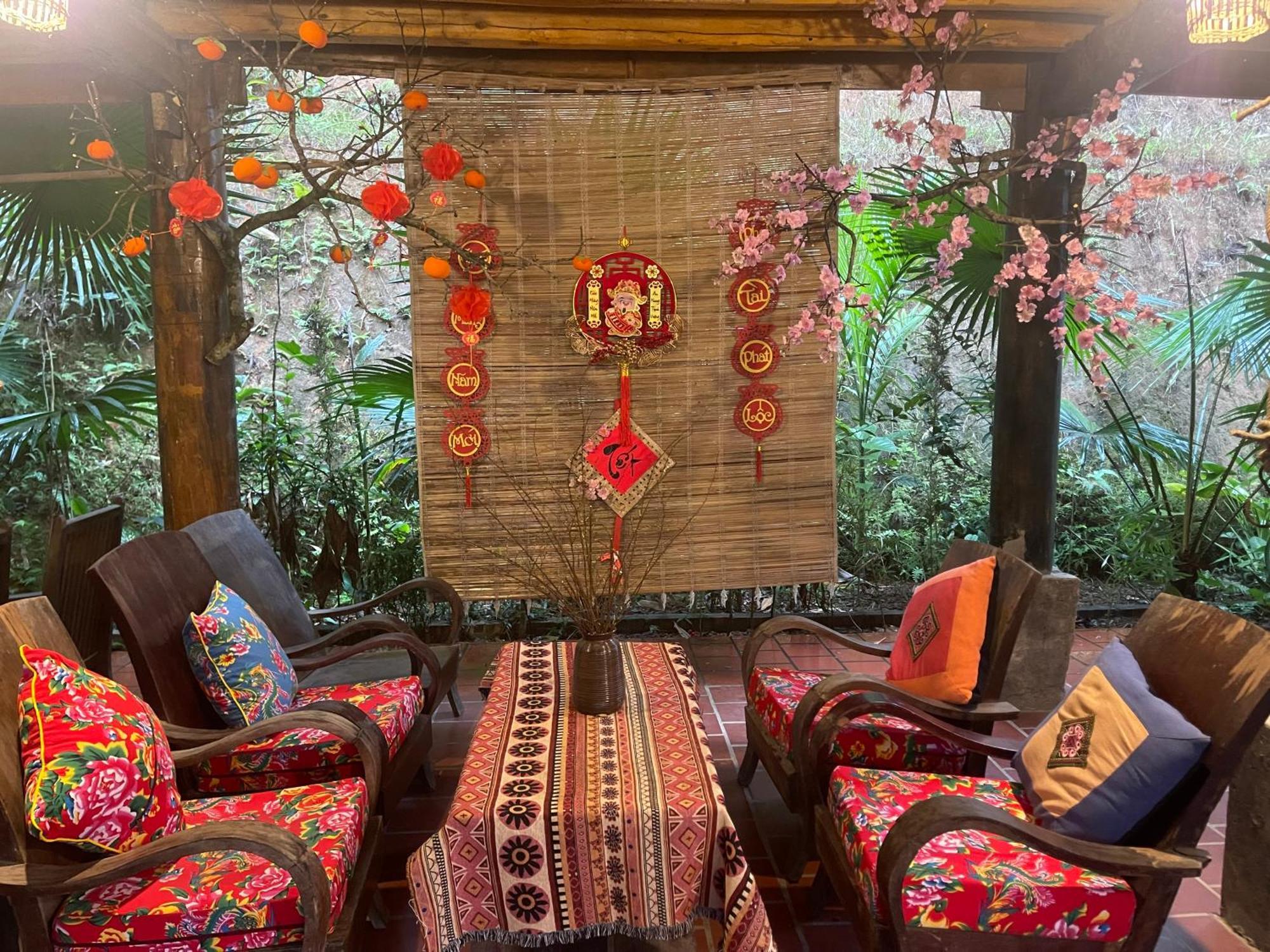 Vu Linh Palm House Homestay - Bungalow Yen Bai Zewnętrze zdjęcie